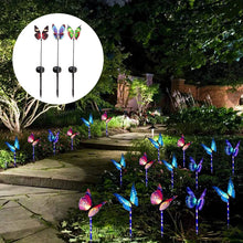 Load image into Gallery viewer, Outdoor Solar Garden Butterfly Lights Decor
