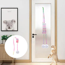 Load image into Gallery viewer, Hanging Spring Plush Ball Cat Toy
