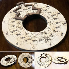Load image into Gallery viewer, 🎶Circle of Fifths Wooden Musician Melody Wheel
