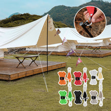 Load image into Gallery viewer, Portable Adjustable Fix Camping Rope
