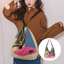 Load image into Gallery viewer, Canvas Casual Outdoor Double Shoulder Backpack
