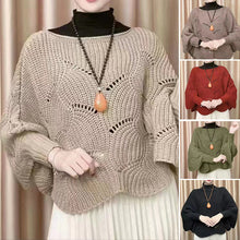 Load image into Gallery viewer, Bat Sleeve Knitting Shawl
