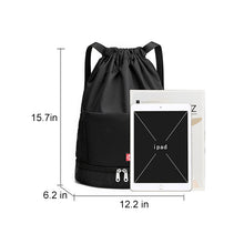 Load image into Gallery viewer, Drawstring Oxford Backpack
