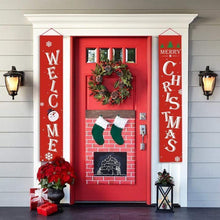 Load image into Gallery viewer, Christmas curtain couplet
