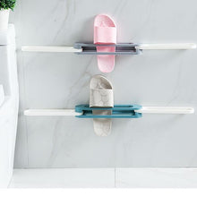 Load image into Gallery viewer, Wall Mounted Folding Slippers Rack

