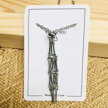 Load image into Gallery viewer, Crystal Stone Holder Necklace
