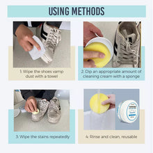Load image into Gallery viewer, White Shoe Cleaning Cream
