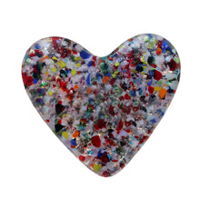 Load image into Gallery viewer, Colorful Glass Pocket Heart

