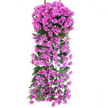 Load image into Gallery viewer, Vivid Artificial Hanging Orchid Bunch
