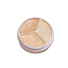 Load image into Gallery viewer, Tri-Color Concealer Palette Of Covers Acne Marks Dark Circles
