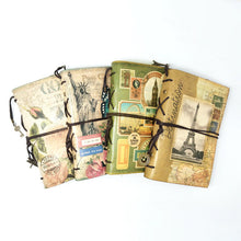 Load image into Gallery viewer, Vintage PU Leather Blank Kraft Bullet Journal
