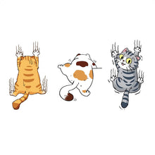Load image into Gallery viewer, Cute Cat Cartoon Decal Car Stickers
