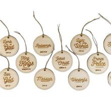 Load image into Gallery viewer, Names Of Jesus Christ Ornaments
