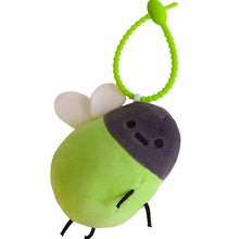 Load image into Gallery viewer, Interactive Firefly Plush Keychain
