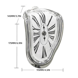 Melting Time Warp Clock