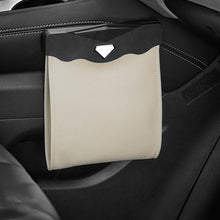 Load image into Gallery viewer, Waterproof Car Leather Trash Can
