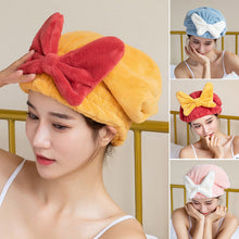 Load image into Gallery viewer, Super Absorbent Hair Towel Wrap for Wet Hair
