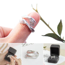 Load image into Gallery viewer, 2022 New-Couple Hug Ring Womens Day Gift Friends Mother Sister Girlfriend Gift
