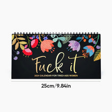 Load image into Gallery viewer, 2024 Calendar For Tired-Ass Mom
