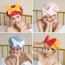 Load image into Gallery viewer, Super Absorbent Hair Towel Wrap for Wet Hair

