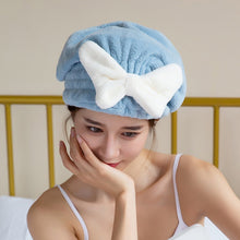 Load image into Gallery viewer, Super Absorbent Hair Towel Wrap for Wet Hair
