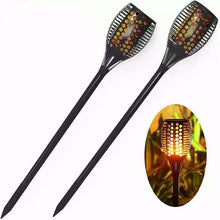 Load image into Gallery viewer, LED Solar Path Torch Light Dancing Flame

