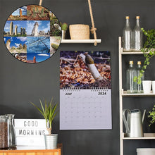 Load image into Gallery viewer, 2024 Funny Prank Gift Wall Calendar
