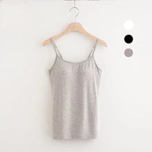 Load image into Gallery viewer, Loose-fitting Tank Top With Built-in Bra
