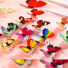 Load image into Gallery viewer, 3D LED Butterfly Decoration Night Light

