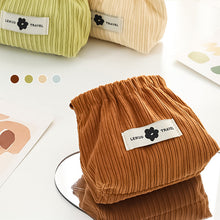 Load image into Gallery viewer, Corduroy Elastic Hair Tie Organizer
