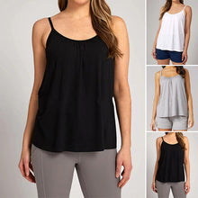 Load image into Gallery viewer, Loose-fitting Tank Top With Built-in Bra
