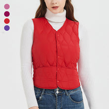 Load image into Gallery viewer, Down Cotton Vest

