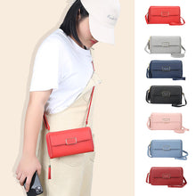 Load image into Gallery viewer, Multi-Slot Crossbody Phone Purse
