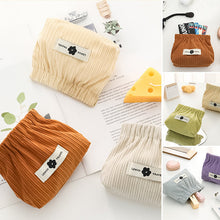 Load image into Gallery viewer, Corduroy Elastic Hair Tie Organizer
