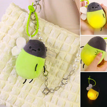Load image into Gallery viewer, Interactive Firefly Plush Keychain
