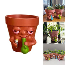Load image into Gallery viewer, Pot Smoking Potted Planter
