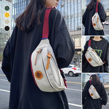 Load image into Gallery viewer, Trendy Color Contrast Messenger Chest Bag
