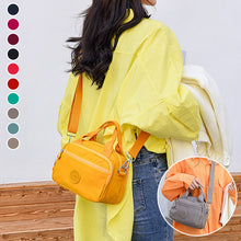 Load image into Gallery viewer, Functional Multi-Compartment Solid Color Handbag
