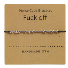 Load image into Gallery viewer, Morse Code Couple Bracelet
