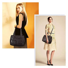 Load image into Gallery viewer, Multifunctional Crossbody Bag Three Compartments Handbag

