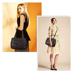Multifunctional Crossbody Bag Three Compartments Handbag