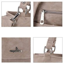 Load image into Gallery viewer, Multifunctional Crossbody Bag Three Compartments Handbag
