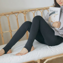 Load image into Gallery viewer, Flawless Legs Fake Translucent Warm Plush Lined Elastic Tights
