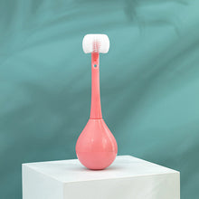 Load image into Gallery viewer, Three-sided Children&#39;s Toothbrush
