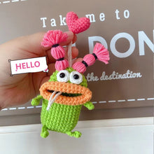 Load image into Gallery viewer, Handmade Crochet Key Case/Holder 

