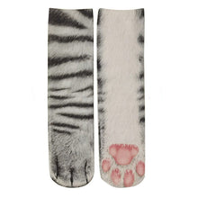 Load image into Gallery viewer, 3D Print Novelty Animal Paw Socks
