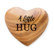 Load image into Gallery viewer, Little Pocket Hug Wooden Heart Token
