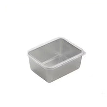 Load image into Gallery viewer, Stainless Steel Square Plate (With Lid)
