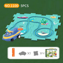 Load image into Gallery viewer, 🧩Children&#39;s Educational Puzzle Track Car Play Set🧩
