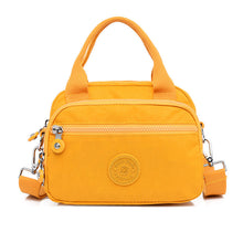 Load image into Gallery viewer, Functional Multi-Compartment Solid Color Handbag
